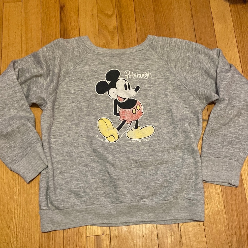 Vintage 80s Mickey Mouse Sweatshirt